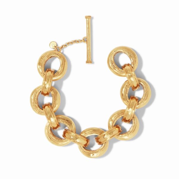 Cannes Demi Link Bracelet | Gold