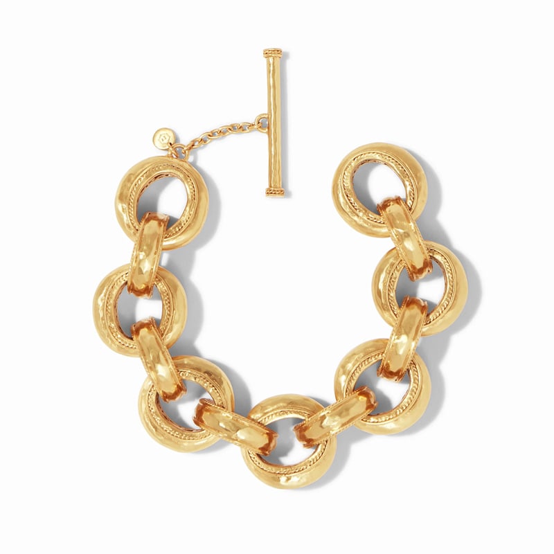 Cannes Demi Link Bracelet | Gold
