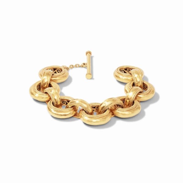 Cannes Demi Link Bracelet | Gold