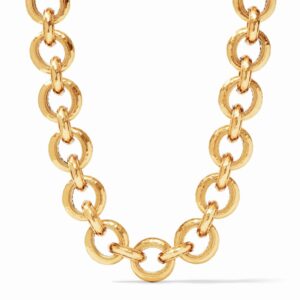Cannes Link Necklace | Gold