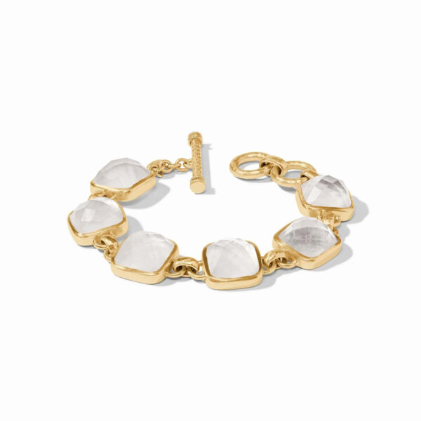 Catalina Stone Bracelet | Iridescent Clear Crystal