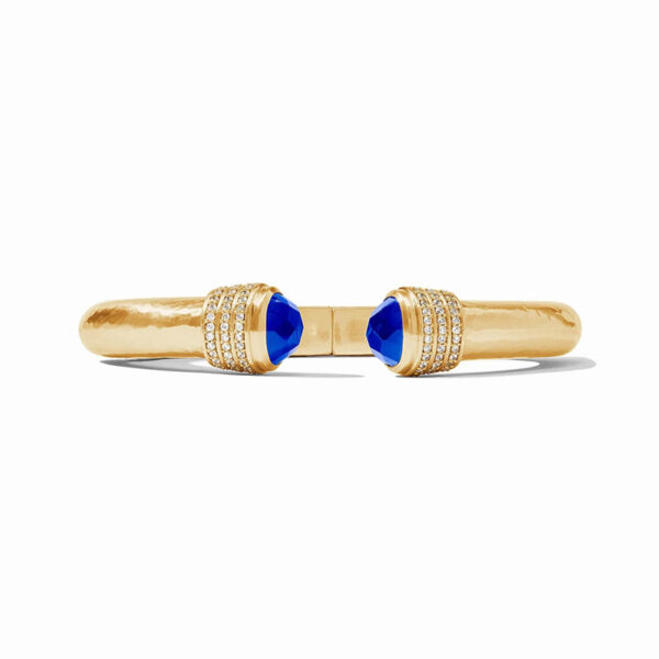 Luna Demi Cuff | Iridescent Sapphire Blue