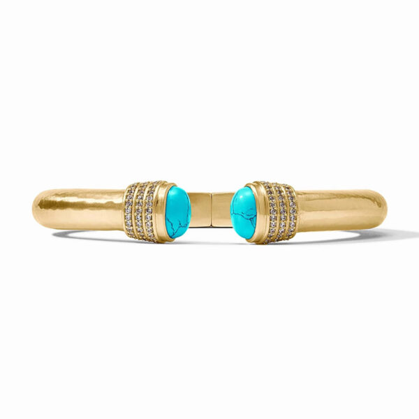Luna Demi Cuff | Turquoise Blue