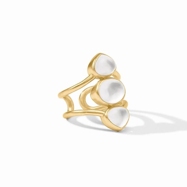 Trevi Statement Ring | Iridescent Clear Crystal