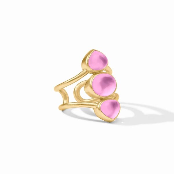 Trevi Statement Ring | Iridescent Tourmaline Pink